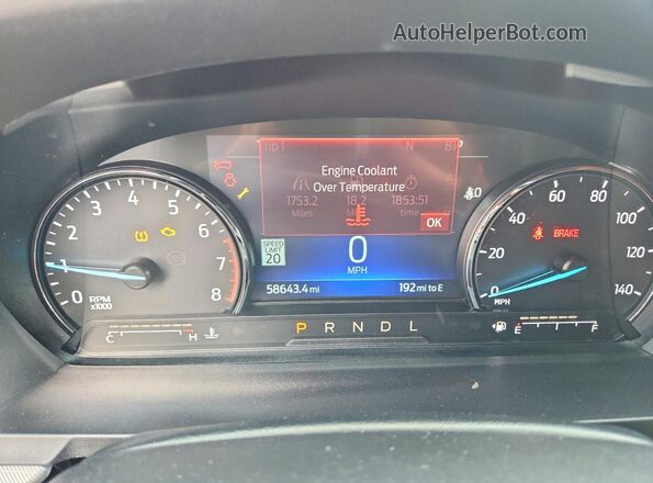 1FMSK8DH3PGB94070 2023 FORD EXPLORER Silver Սարքավորումների վահանակի տեսք