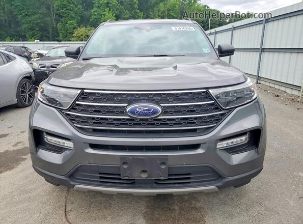 1FMSK8DH3RGA35293 2024 FORD EXPLORER Серый Вид спереди