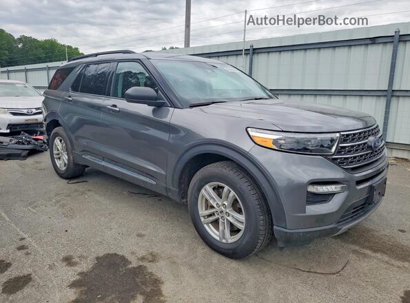 1FMSK8DH3RGA35293 2024 FORD EXPLORER Серый Передняя правая четверть