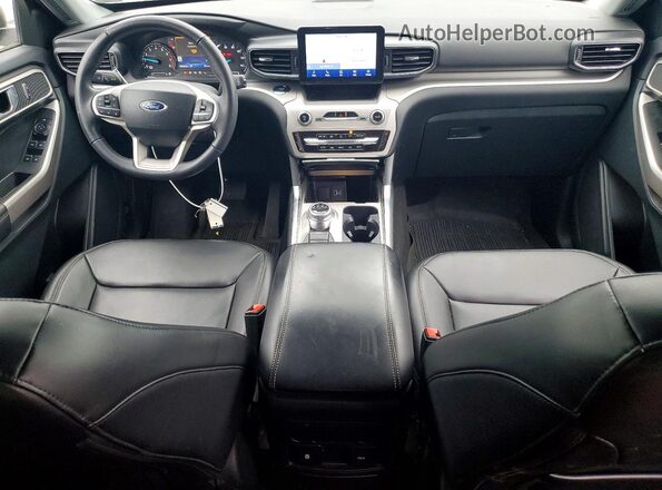 1FMSK8DH3RGA35293 2024 FORD EXPLORER Серый Вид панели приборов