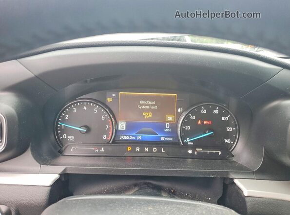 1FMSK8DH3RGA35293 2024 FORD EXPLORER Серый Вид щитка приборов