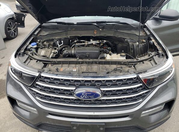 1FMSK8DH3RGA35293 2024 FORD EXPLORER Серый Вид подкапотного пространства