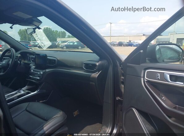 1FMSK8DH4LGA50537 2020 FORD EXPLORER Black Front interior view