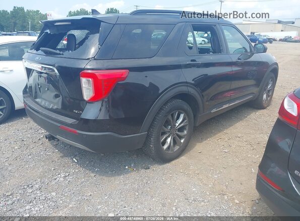 1FMSK8DH4LGA50537 2020 FORD EXPLORER Black Rear right