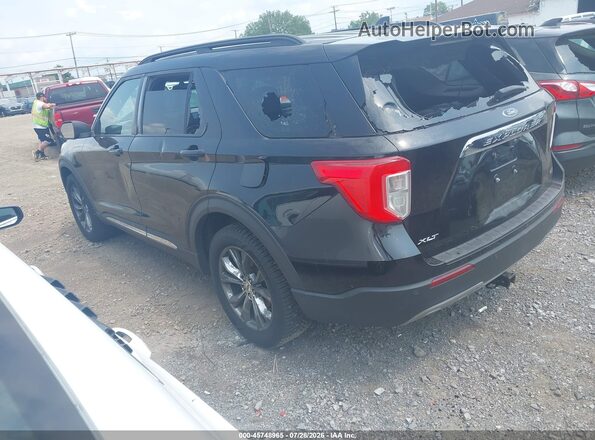 1FMSK8DH4LGA50537 2020 FORD EXPLORER Black Rear left