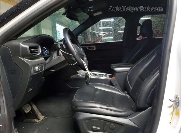 1FMSK8DH4LGA90214 2020 FORD EXPLORER White Vista interior delantera