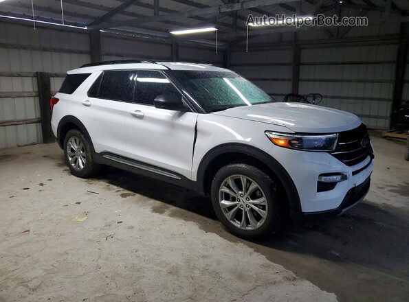 1FMSK8DH4LGA90214 2020 FORD EXPLORER White Delantero derecho
