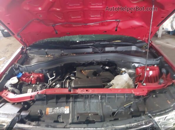 1FMSK8DH4LGB39587 2020 FORD EXPLORER Red უკანა ხედი