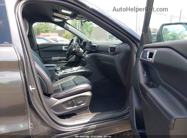 1FMSK8DH4LGC08424 2020 FORD EXPLORER Gray Սալոնի դիմացի տեսք