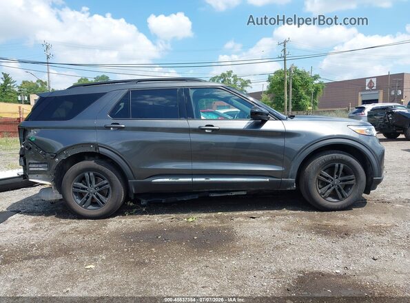 1FMSK8DH4LGC08424 2020 FORD EXPLORER Gray Սալոնի 360 աստիճան տեսք