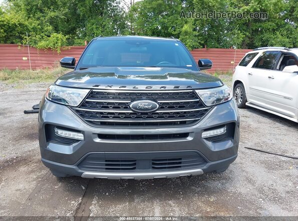 1FMSK8DH4LGC08424 2020 FORD EXPLORER Gray Սալոնի հետևի տեսք
