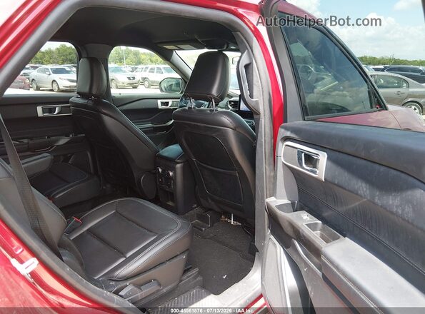 1FMSK8DH4LGC28429 2020 FORD EXPLORER Красный Вид наклейки с VIN-кодом