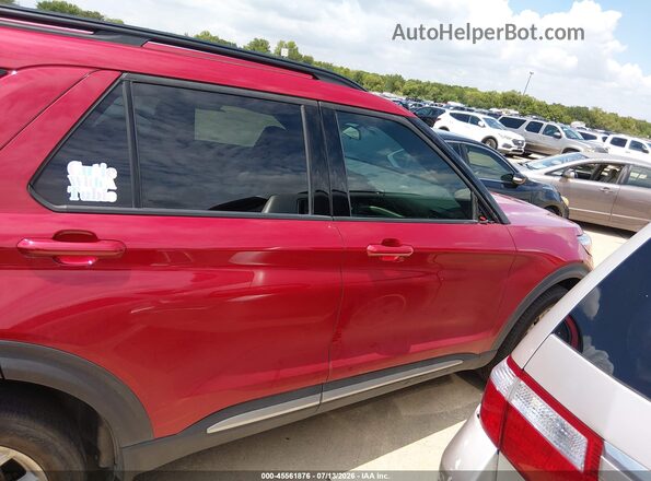 1FMSK8DH4LGC28429 2020 FORD EXPLORER Красный Вид задней части салона