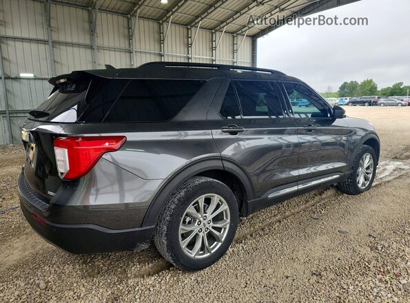 1FMSK8DH4LGC29127 2020 FORD EXPLORER Charcoal Задня права чверть