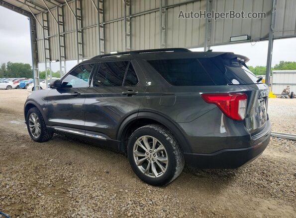 1FMSK8DH4LGC29127 2020 FORD EXPLORER Charcoal Задня ліва чверть
