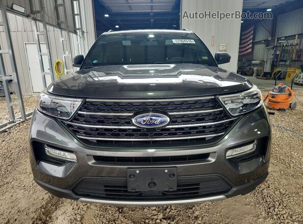 1FMSK8DH4LGC29127 2020 FORD EXPLORER Charcoal Вид спереду