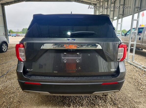 1FMSK8DH4LGC29127 2020 FORD EXPLORER Charcoal Вид ззаду
