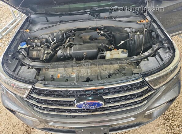 1FMSK8DH4LGC29127 2020 FORD EXPLORER Charcoal Вид підкапотного простору