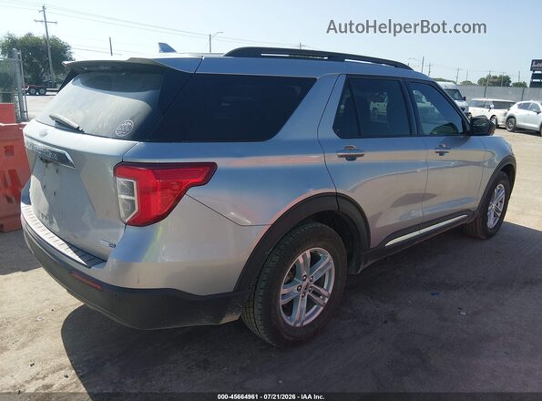1FMSK8DH4LGC43092 2020 FORD EXPLORER Silver Trasero derecho