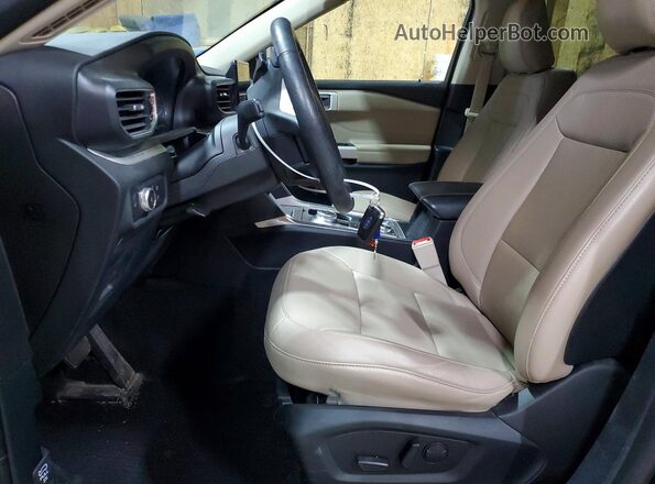 1FMSK8DH4LGC69658 2020 FORD EXPLORER Black Vista interior delantera