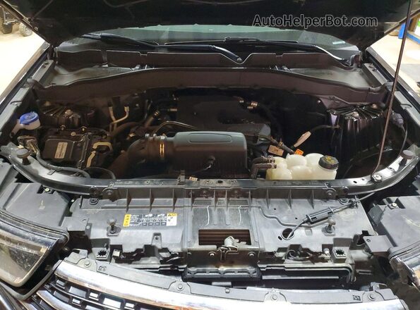 1FMSK8DH4LGC69658 2020 FORD EXPLORER Black Vista del compartimento del motor