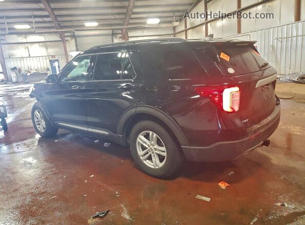1FMSK8DH4MGA23503 2021 FORD EXPLORER Black უკანა მარცხენა