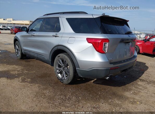 1FMSK8DH4MGA26241 2021 FORD EXPLORER Gray Հետևի ձախ