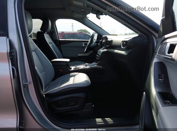 1FMSK8DH4MGA26241 2021 FORD EXPLORER Gray Սալոնի դիմացի տեսք