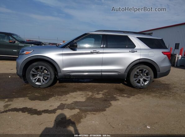 1FMSK8DH4MGA26241 2021 FORD EXPLORER Gray Սալոնի 360 աստիճան տեսք