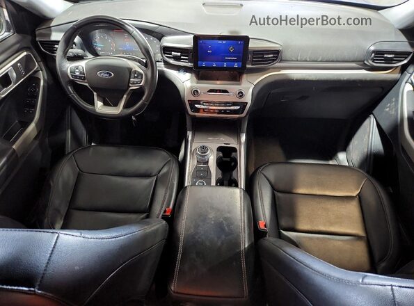 1FMSK8DH4MGA59448 2021 FORD EXPLORER Blue წინა პანელის ხედი