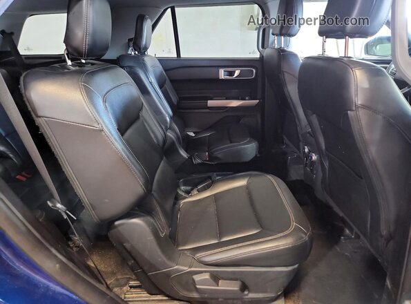 1FMSK8DH4MGA59448 2021 FORD EXPLORER Blue უკანა სალონის ხედი