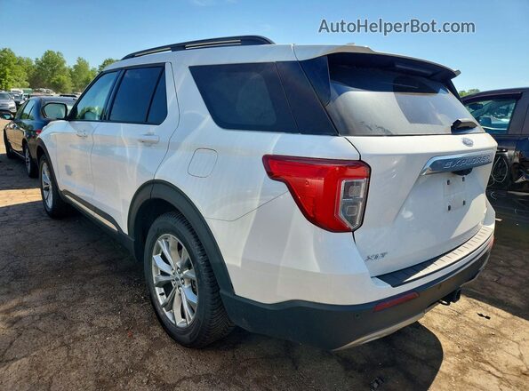 1FMSK8DH4MGC48262 2021 FORD EXPLORER White Tył lewy