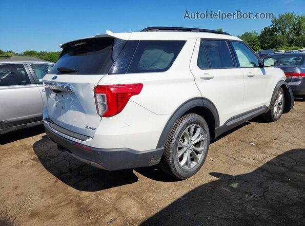 1FMSK8DH4MGC48262 2021 FORD EXPLORER White Tył prawy