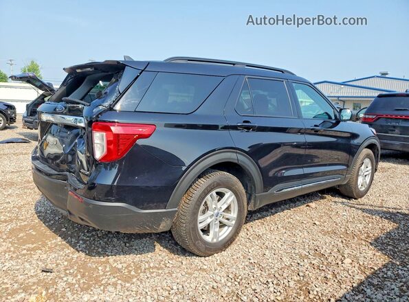 1FMSK8DH4NGA22174 2022 FORD EXPLORER Black Rear right