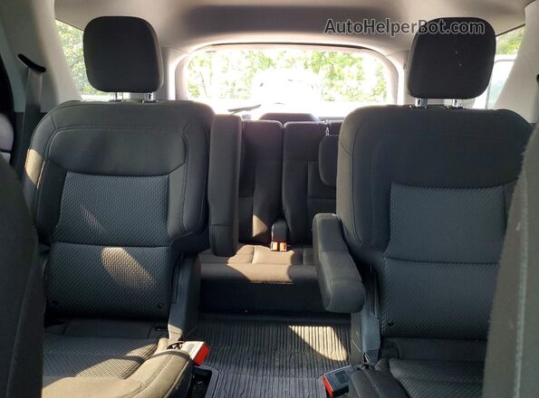 1FMSK8DH4NGA22174 2022 FORD EXPLORER Black Rear seats view