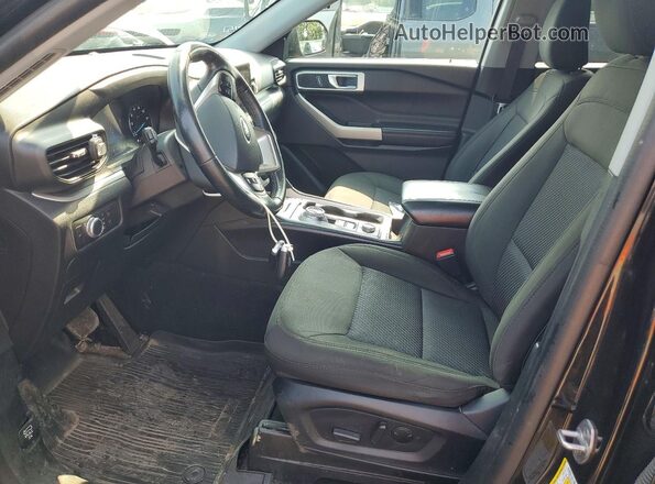 1FMSK8DH4NGA22174 2022 FORD EXPLORER Black Front interior view
