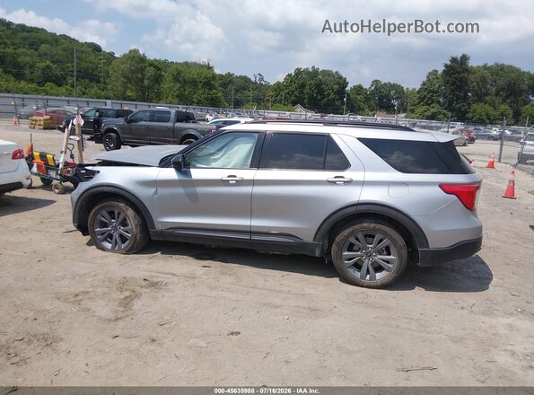 1FMSK8DH4NGC16462 2022 FORD EXPLORER Серебряный Панорамный вид салона 360°