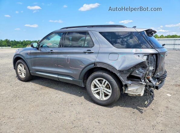 1FMSK8DH4NGC30359 2022 FORD EXPLORER Gray Задня ліва чверть