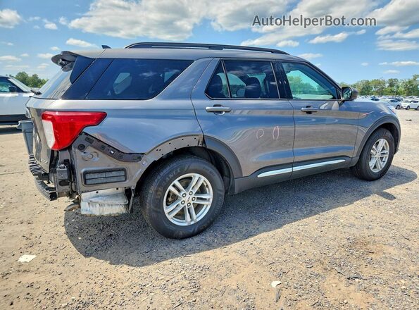 1FMSK8DH4NGC30359 2022 FORD EXPLORER Gray Задня права чверть