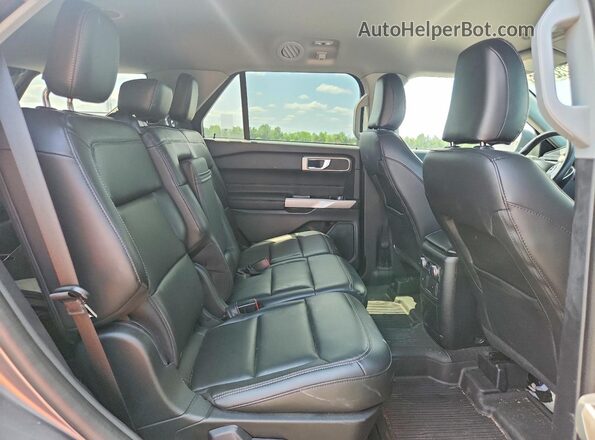 1FMSK8DH4NGC30359 2022 FORD EXPLORER Gray Вид задньої частини салону