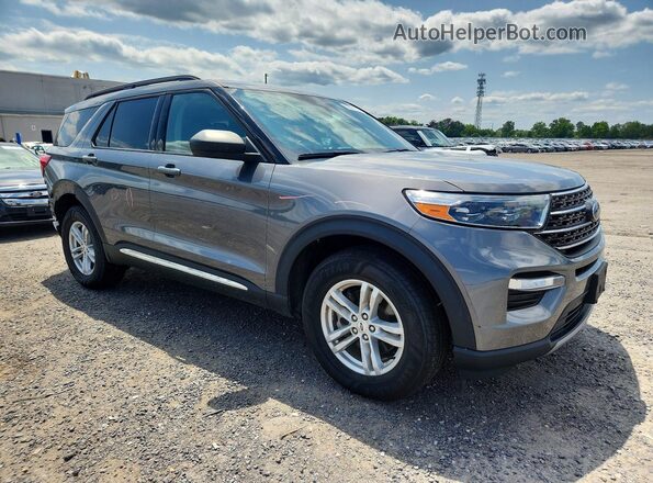 1FMSK8DH4NGC30359 2022 FORD EXPLORER Gray Передня права чверть