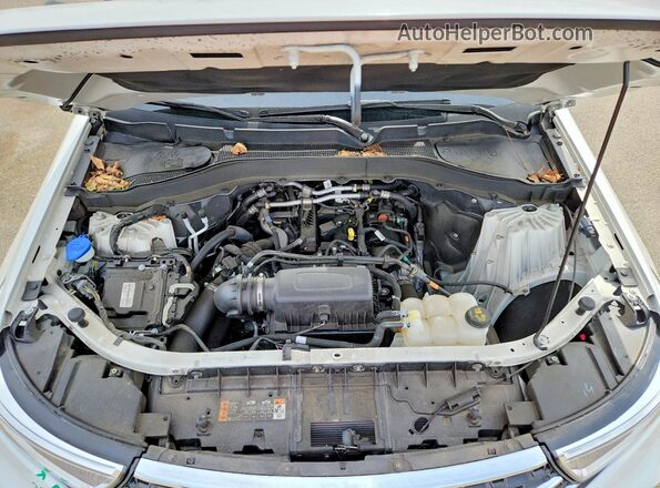 1FMSK8DH4PGB32886 2023 FORD EXPLORER White Вид підкапотного простору