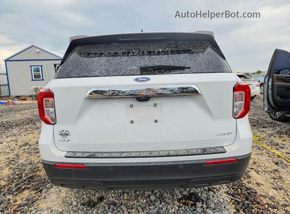 1FMSK8DH4PGC02418 2023 FORD EXPLORER White Вид ззаду