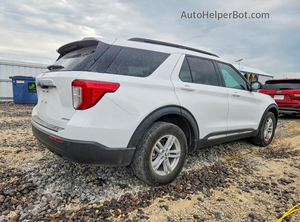 1FMSK8DH4PGC02418 2023 FORD EXPLORER White Задня права чверть