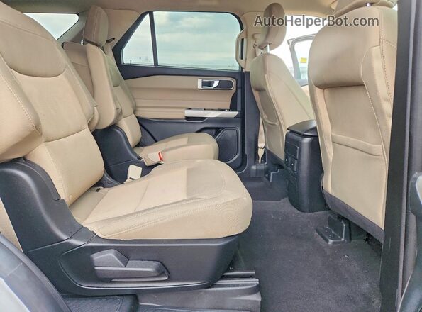1FMSK8DH4PGC02418 2023 FORD EXPLORER White Вид задньої частини салону
