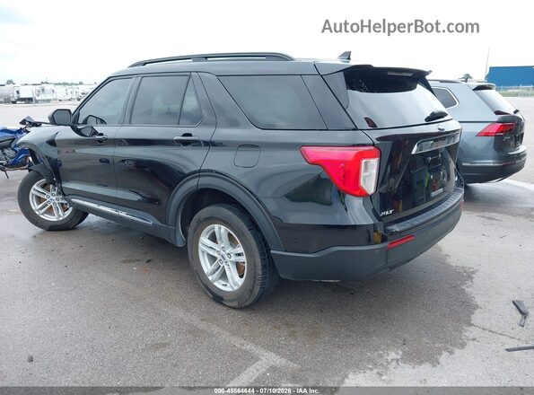 1FMSK8DH4RGA20401 2024 FORD EXPLORER Black Задня ліва чверть
