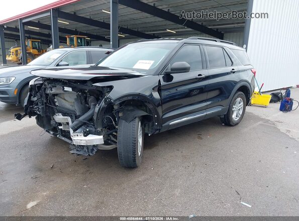 1FMSK8DH4RGA20401 2024 FORD EXPLORER Black Передня ліва чверть