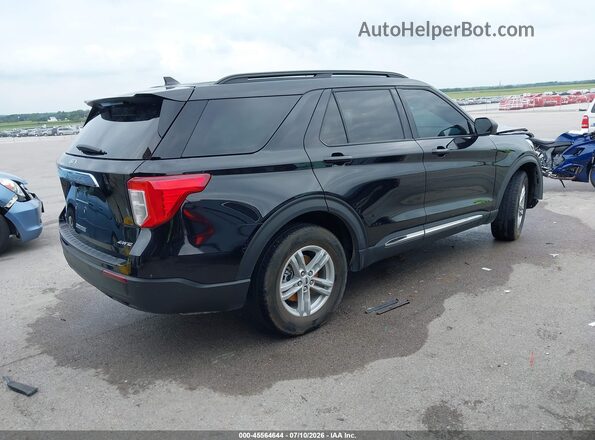 1FMSK8DH4RGA20401 2024 FORD EXPLORER Black Задня права чверть