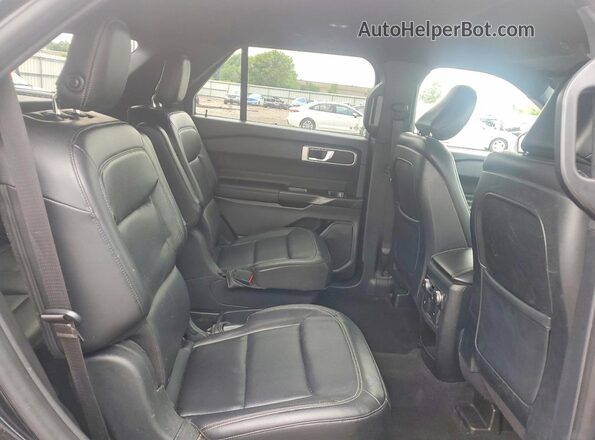 1FMSK8DH5LGB03682 2020 FORD EXPLORER Черный Вид задней части салона