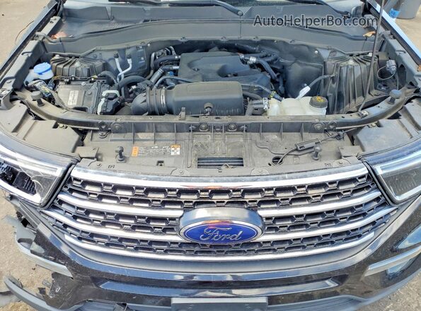 1FMSK8DH5LGC20274 2020 FORD EXPLORER Black Շարժիչի բաժամունքի տեսք